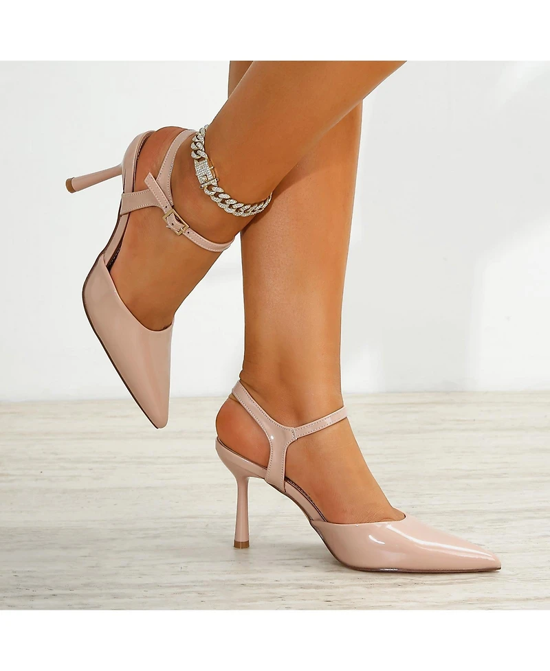 Berness Cesia Ankle Strap Heels
