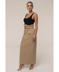 Jluxlabel Women's New Edge Cargo Skirt