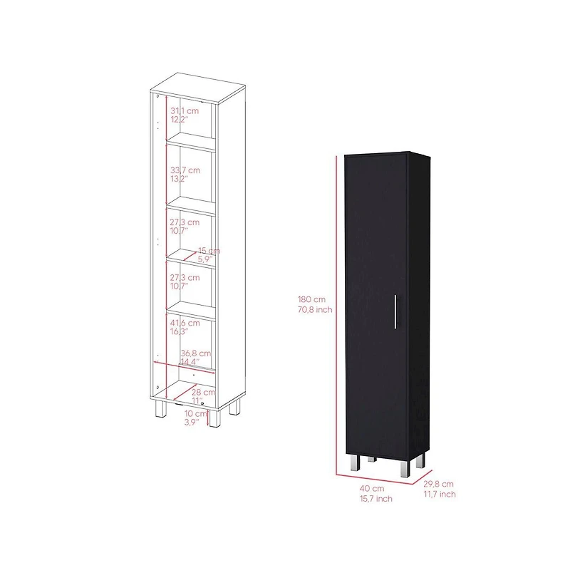 We Have Furniture Cabinet Buccan Storage, Garage, Black