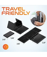 Delton F92 Wireless Keyboard with Large Touchpad (DKBF92)