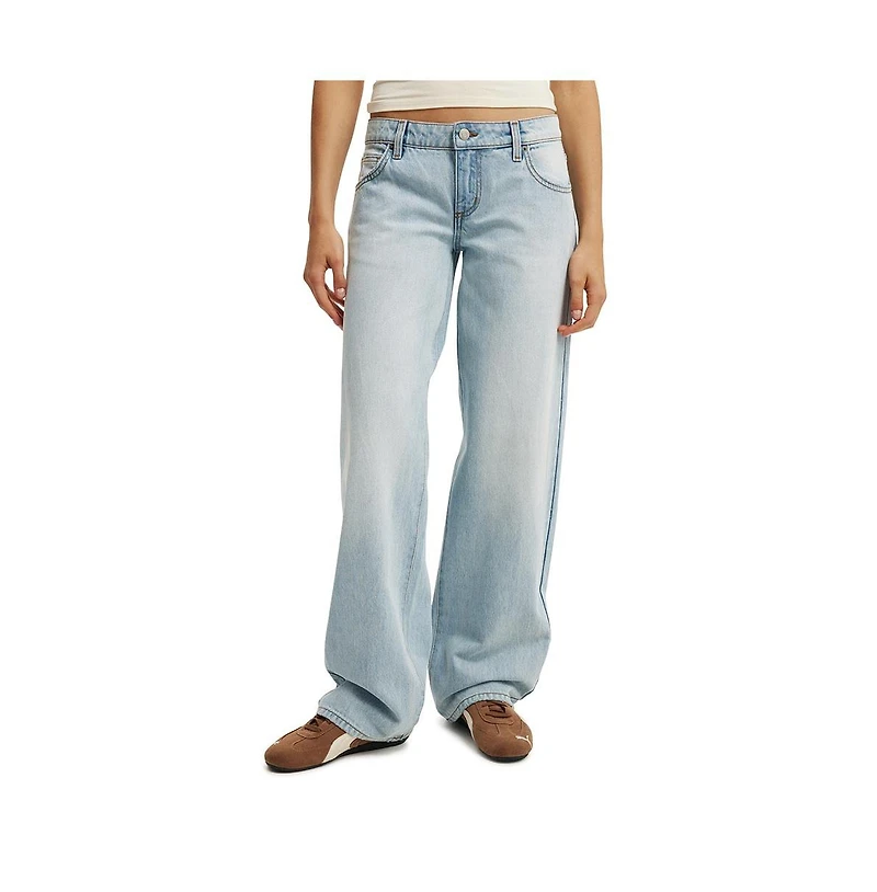 Cotton On Women's Low Rise Straight Jean