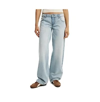 Cotton On Women's Low Rise Straight Jean