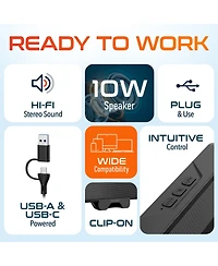 Delton P150 Clip-On Usb-a Type C Computer Adapter