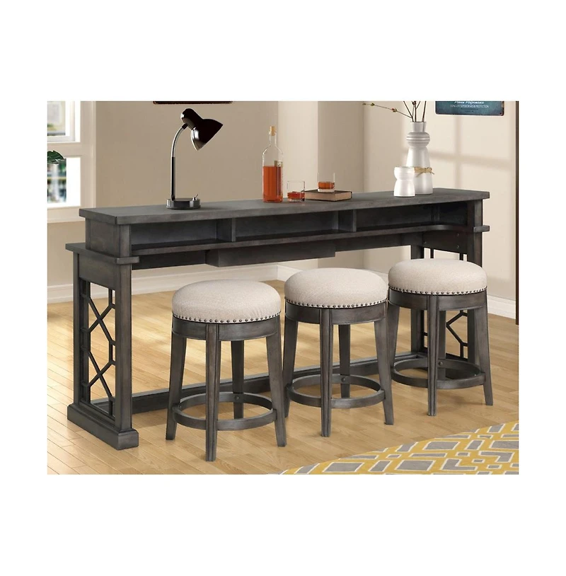 Parker House Furniture Parker House Sundance - Smokey Grey Swivel Stool