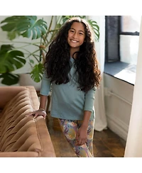 Mightly Toddler Fair Trade Organic Cotton Long Sleeve Rib Tee