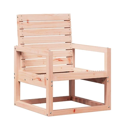 vidaXL Garden Chair Natural Wood Solid Douglas wood Medium Durable