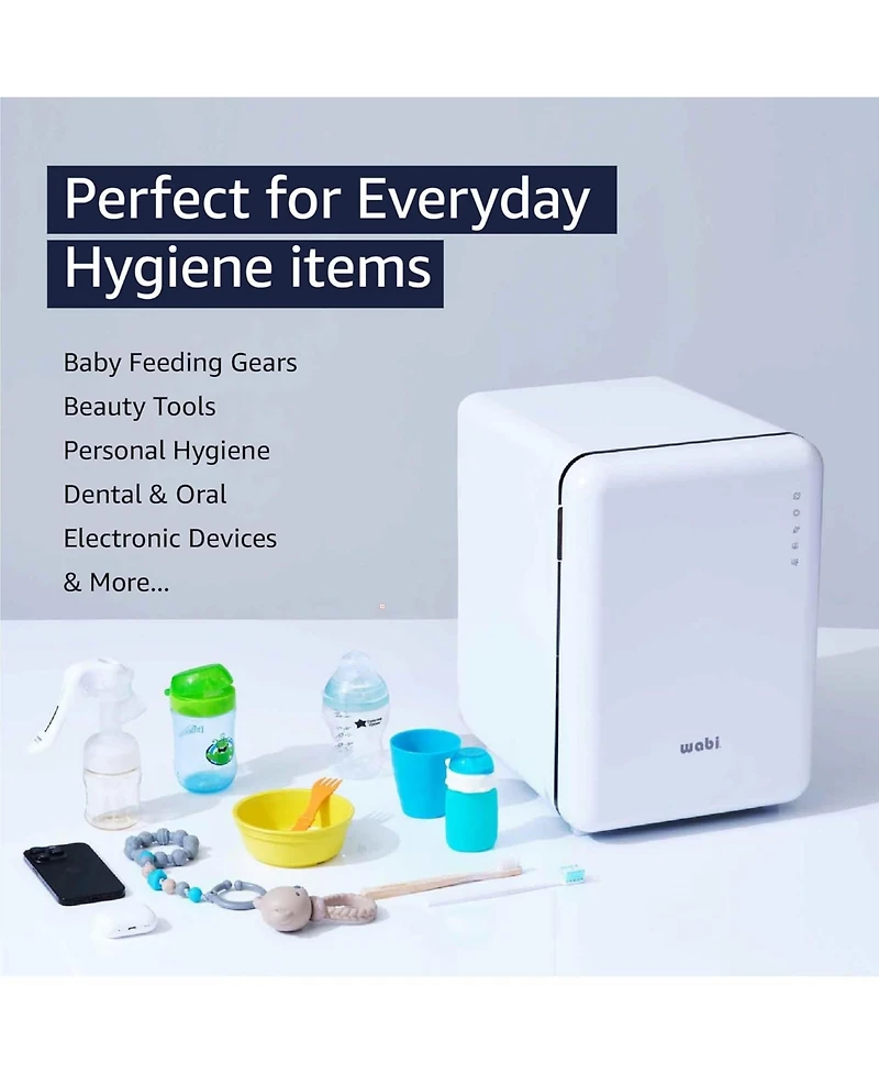 Wabi Baby Uvc Led Sanitizer & Dryer 360