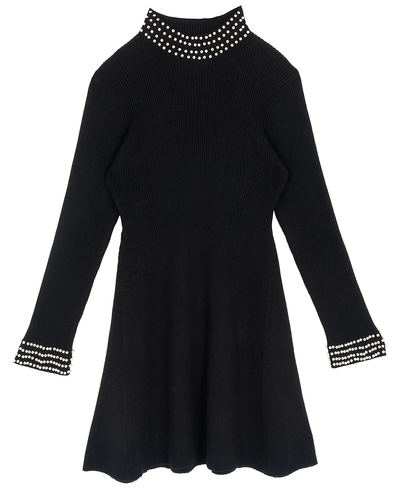 Rare Editions Girls 7-16 Embellished Sweater Dress