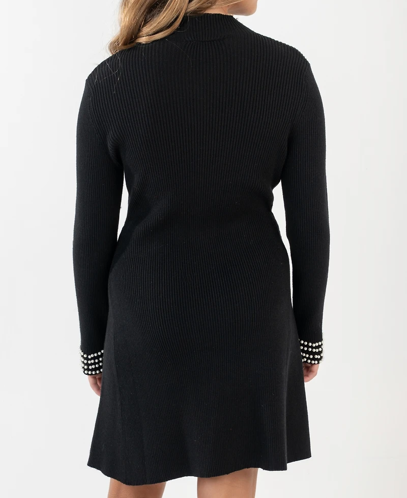 Rare Editions Girls 7-16 Embellished Sweater Dress