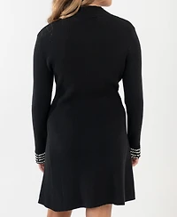 Rare Editions Girls 7-16 Embellished Sweater Dress