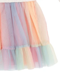 Rare Editions Girls 2T-6X Cable Knit Sweater Tutu Dress