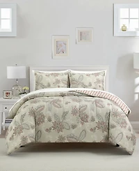 Sunham Juniper Reversible 3-Pc. Comforter Sets