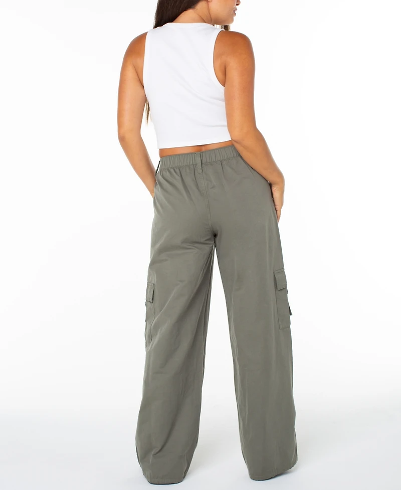 Celebrity Pink Juniors' Drawstring Cargo Utility Pants