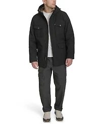 Levi's Men's Field Parka with Plaid Lining Jacket