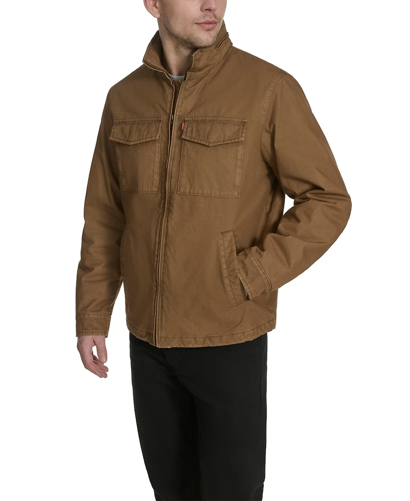 Levi's Men's Cotton Military Jacket
