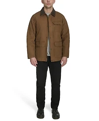 Levi's Men's Cotton Canvas with Corduroy Collar Barn Jacket