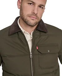 Levi's Men's Quilted Corduroy Collar Depot Jacket