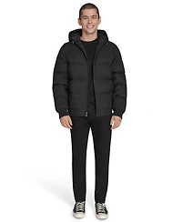 Levi's Men's Quilted Bomber with Hood Jacket