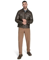 Levi's Men's Faux Leather Trucker Jacket