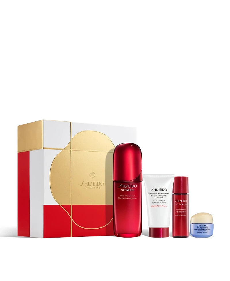 Shiseido 4-Pc. Ultimune Resilient Radiance Serum Set