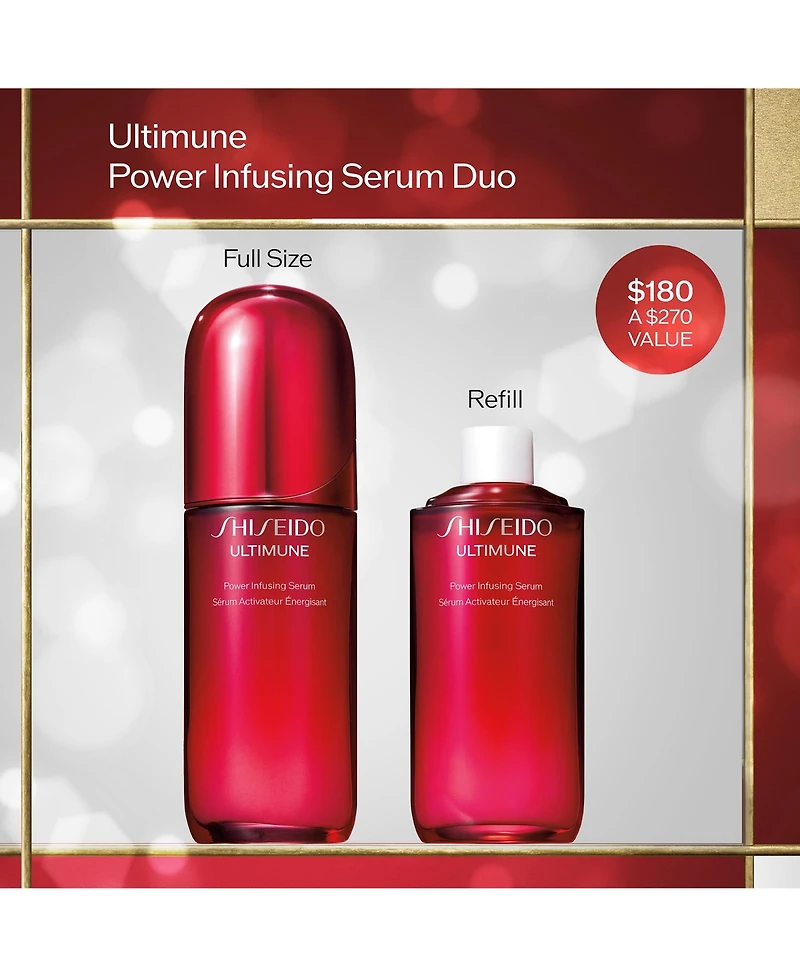Shiseido 2-Pc. Ultimune Power Infusing Serum + Refill Set, Exclusively at Macy's