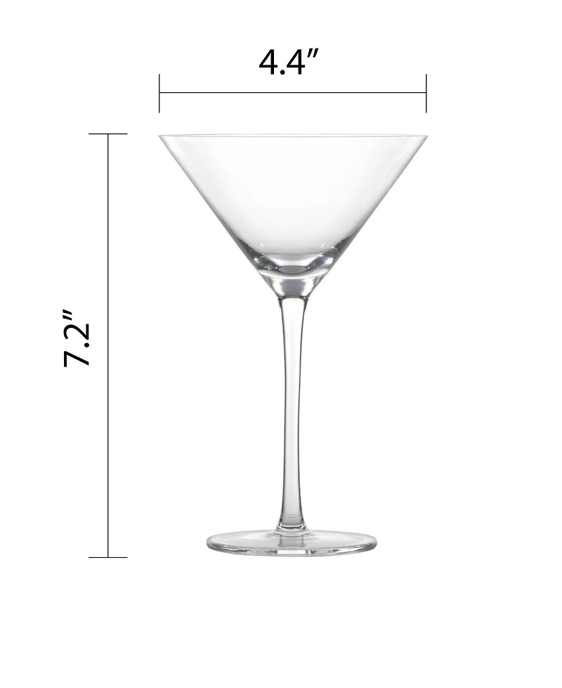 Fortessa Gala Martini Glasses, Set of 4