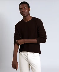Kenneth Cole Men's Popcorn Crewneck Sweater