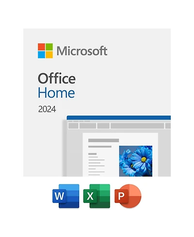 Microsoft Office Home 2024 for Pc/Mac, 1-User, Box Pack
