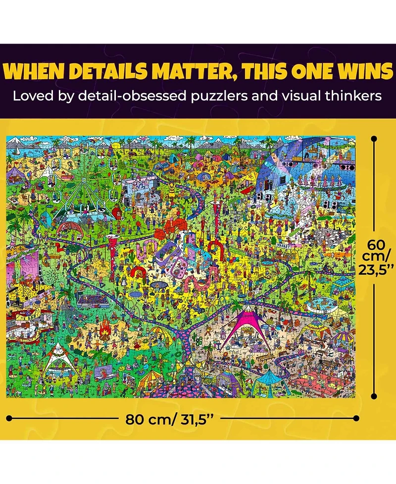 Quokka 1000 Piece Puzzle for Adults with Hidden Secrets & Audio Story
