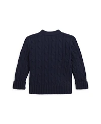 Polo Ralph Lauren Baby Boys Cotton Cable-Knit Cardigan