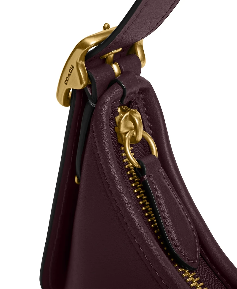 Coach Hamptons Small Leather Hobo Bag