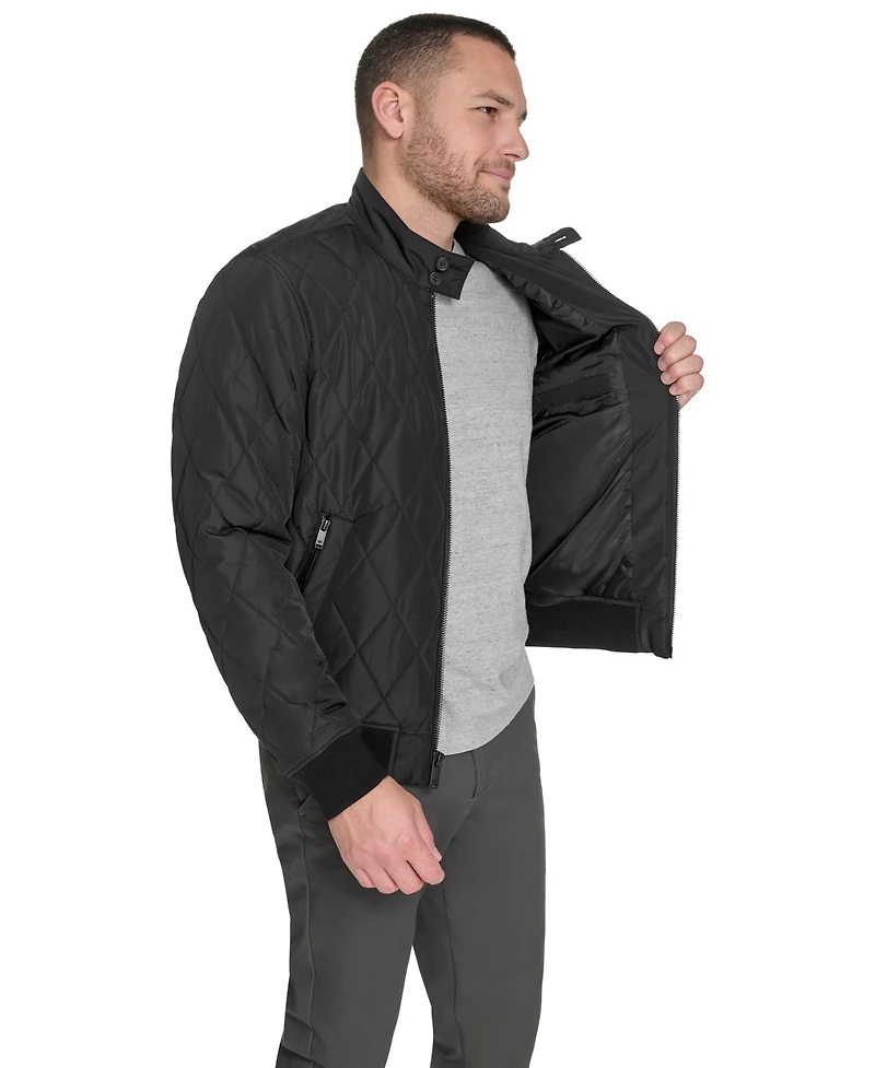 Dockers Men's Quilted Bomber Jacket