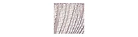 Kate Aurora Elegant Crystal Beaded Chevron Design Window Valances & Curtain Panels - 54 in. W x 38 in. L, Soft Plum