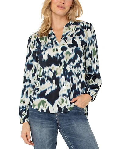 Liverpool Los Angeles Women's Printed Long Sleeves Top
