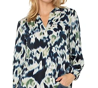 Liverpool Los Angeles Women's Printed Long Sleeves Top