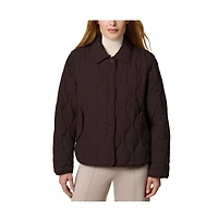 Bernardo Collared Quilted Jacket