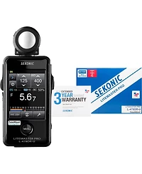 Sekonic LiteMaster Pro L-478DR-u Light Meter for PocketWizard System