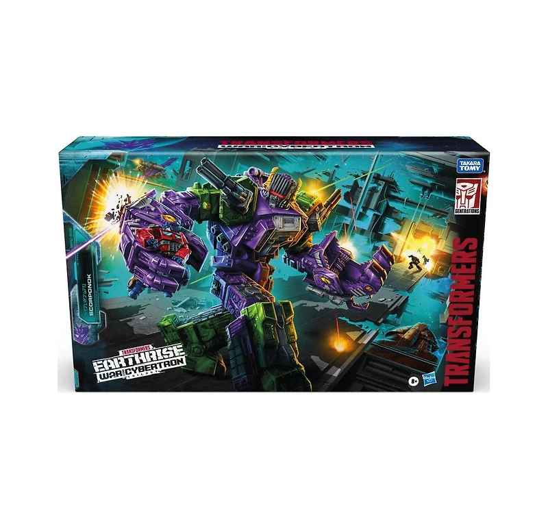 Transformers Wfc-E25 Scorponok Triple Changer Titan Class | Transformers Generations War for Cybertron Earthrise Chapter
