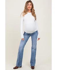Pinkblush Maternity Blue Vintage Wash Bootcut Jeans