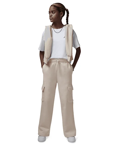 Jordan Girls 7-16 Y2K Wide Leg Cargo Joggers