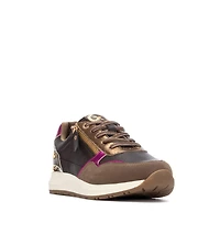 Xti Women's Side Zipper Casual Sneakers By