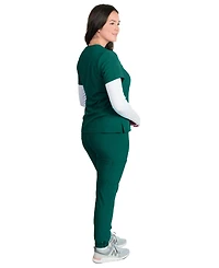 Medgear Women's 4-Way Stretch 12-Pocket Jogger Set