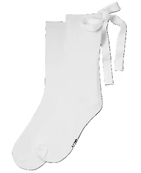 Ugg Women's Serenella Novelty Bow Ribbed Crew Socks