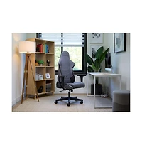 Respawn Racing Style High Back Pc Computer Desk Office Chair - Grey Fabric
