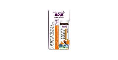 Now Foods Seasonal Defense Roll-On Cleansing Essential Oil Blend, 10 ml