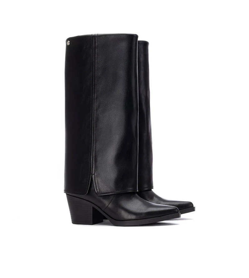 Women's Foldover Italian Western Boots By Xti