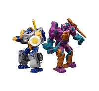 Transformers Fisitron and Carnivac Set of 2 Deluxe Class | Transformers: Age of the Primes Wreck 'n Doom Collection | Hasbro, Takara Tomy
