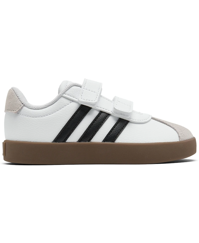 adidas Toddler Kids Vl Court 3.0 Fastening Strap Casual Sneakers from Finish Line