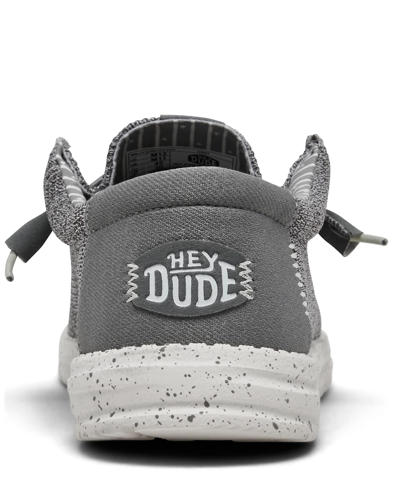 Hey Dude Men's Wally Stretch Sox Slip-On Casual Moccasin Sneakers from Finish Line