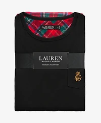 Lauren Ralph Women's Long Sleeve Pajama Set